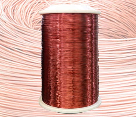 enameled copper wire intead of pure copper conductor