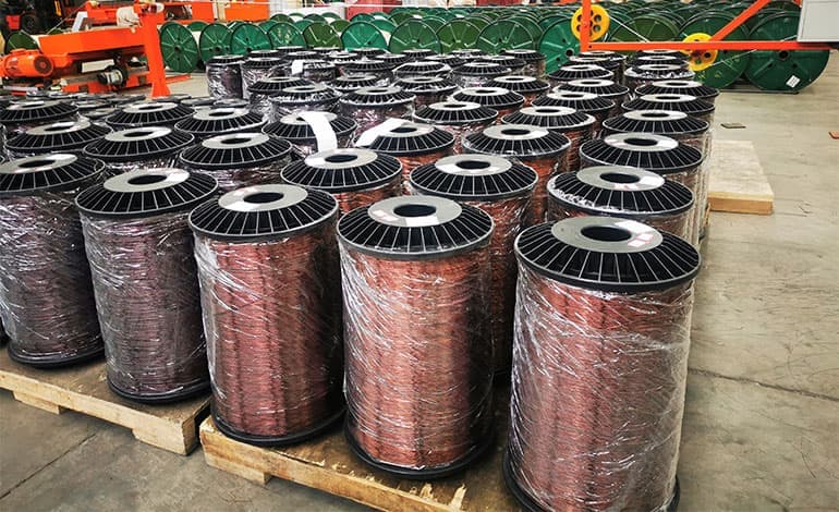 High insulated resistance custom awg aluminum enameled wire