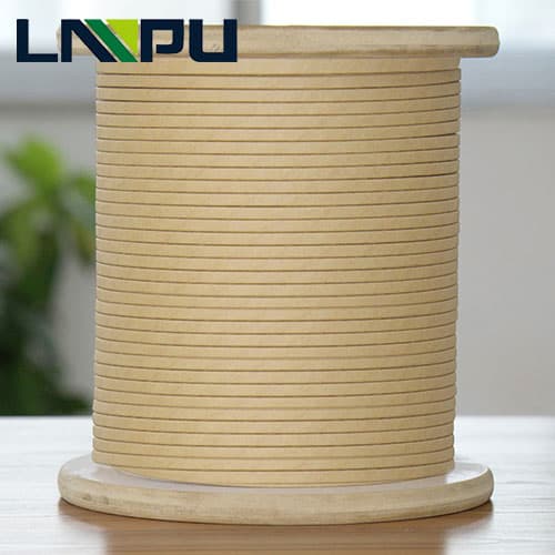paper covered aluminum enameled wire